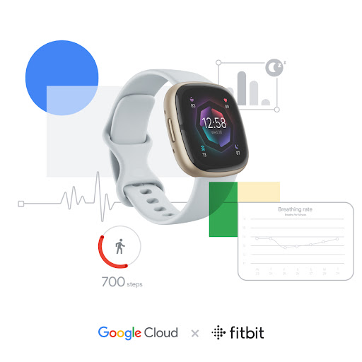 Fitbit and Google Cloud logo